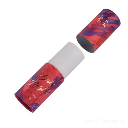 Custom printed round tubes for brushes
