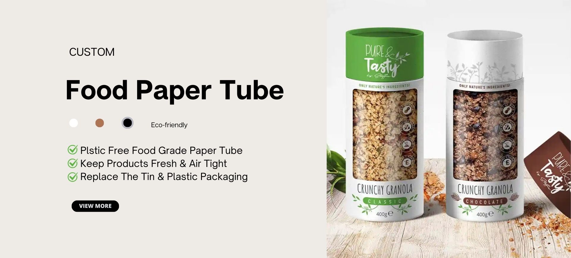 Food Grade Paper Tubes